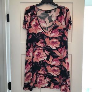 Floral mini dress